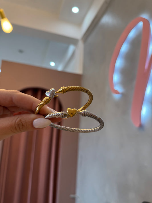 Hearts bangle