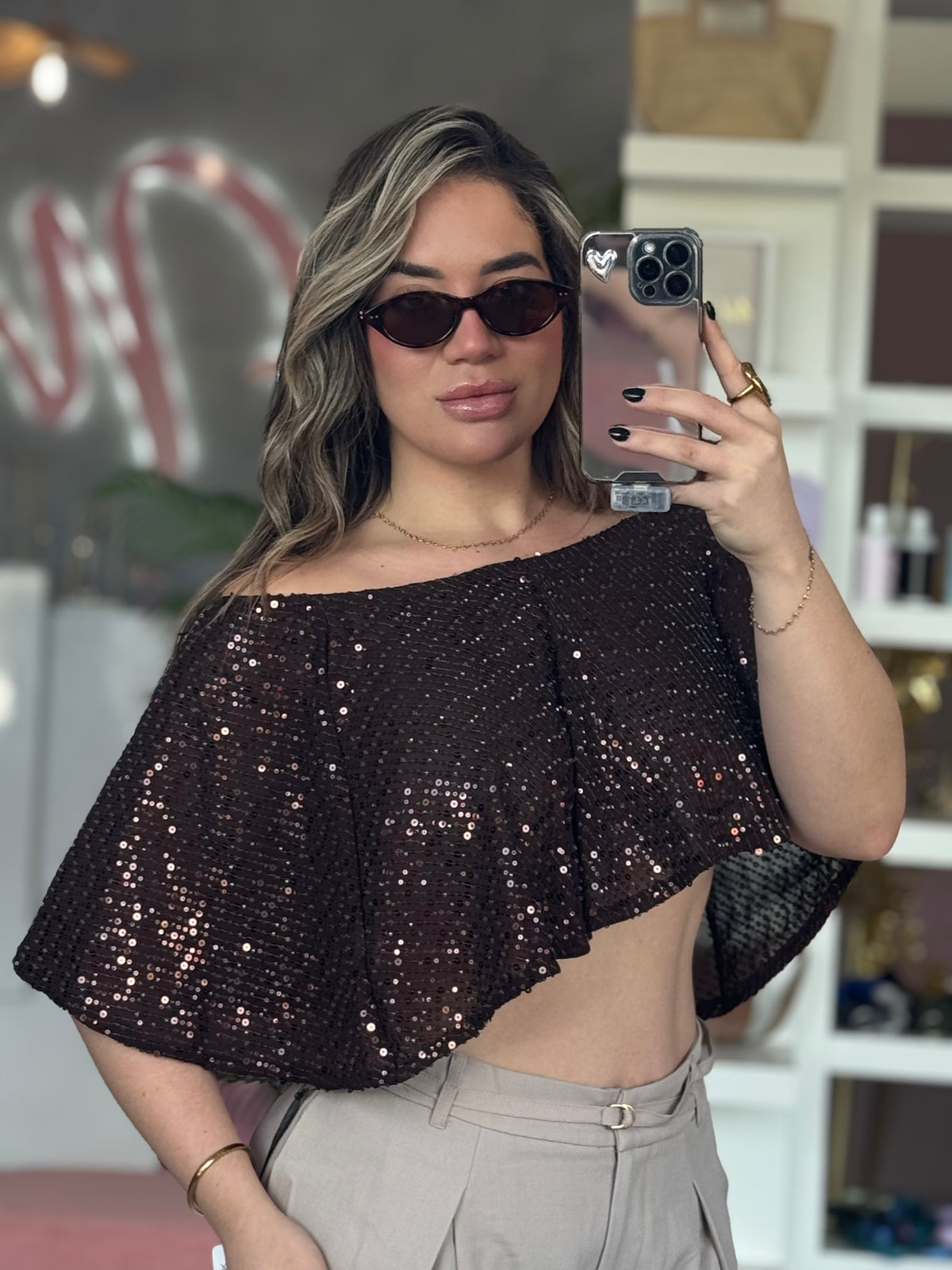 ASYMMETRIC CAPE TOP