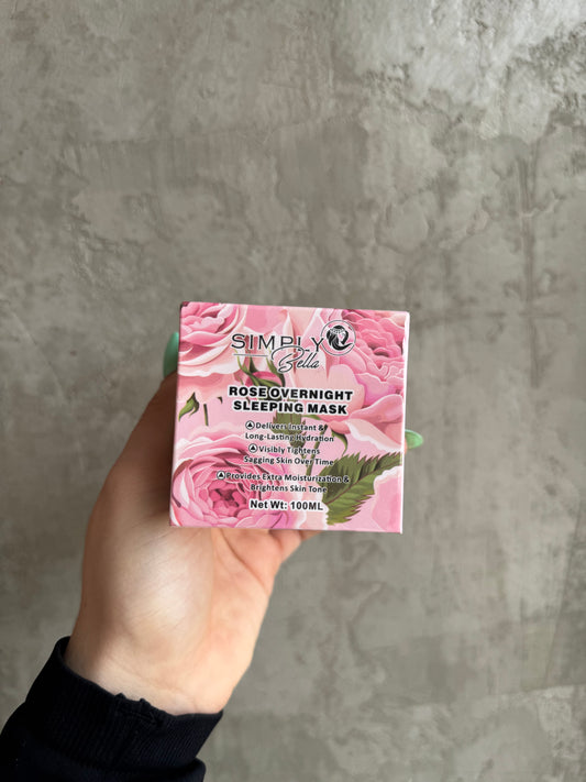 Rose overnight sleeping mask