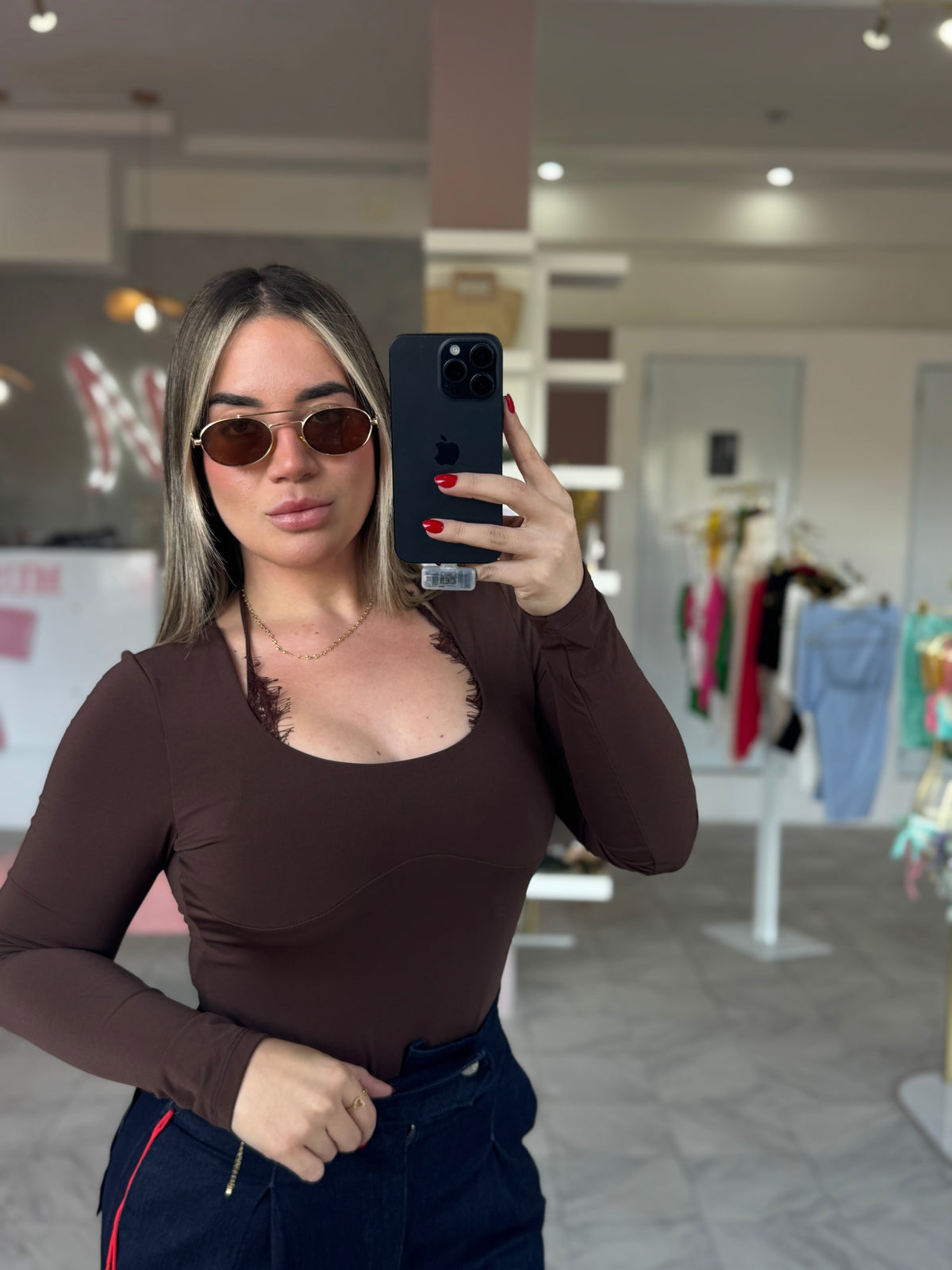 BROW LACE BRA BODY