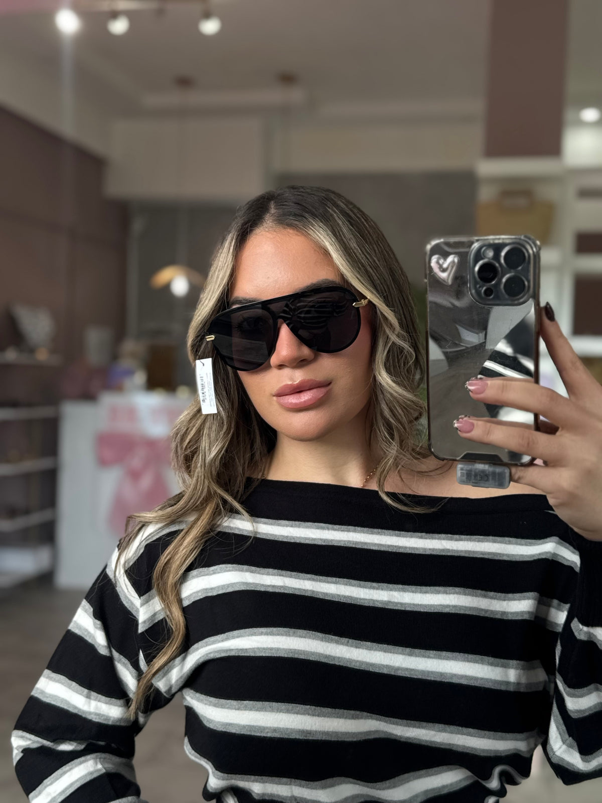 WHITNEY GAFAS BLCK + GOLD