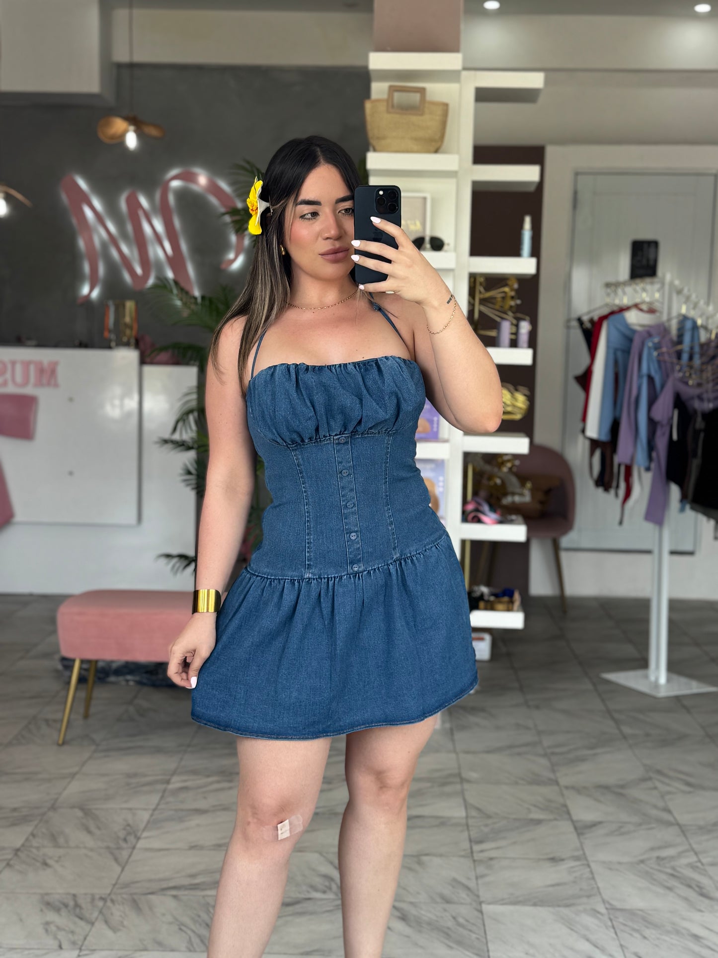 Denim Dress Dark
