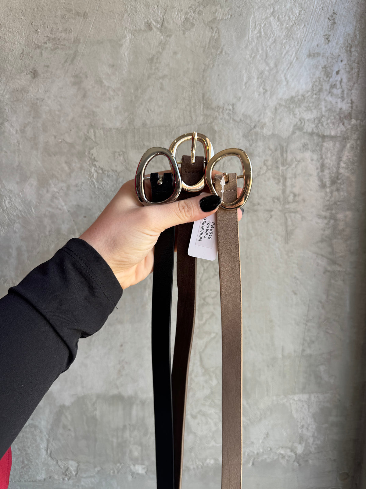 BELTS SUEDE